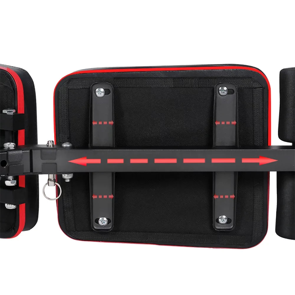 Bocianelli Elastic Exercise Bench with Ropes Folding Machines, Bench Weight Adjustable 400lbs Capacity,