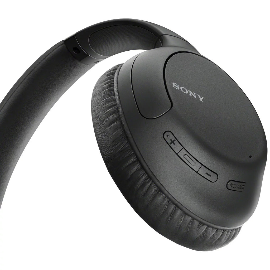 Sony Gear with Deco Headphones (Black) WH-CH710N Case Noise-Canceling Bundle Wireless