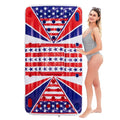 Float Beer Floating Flag American Built-In Cooler Pong with
