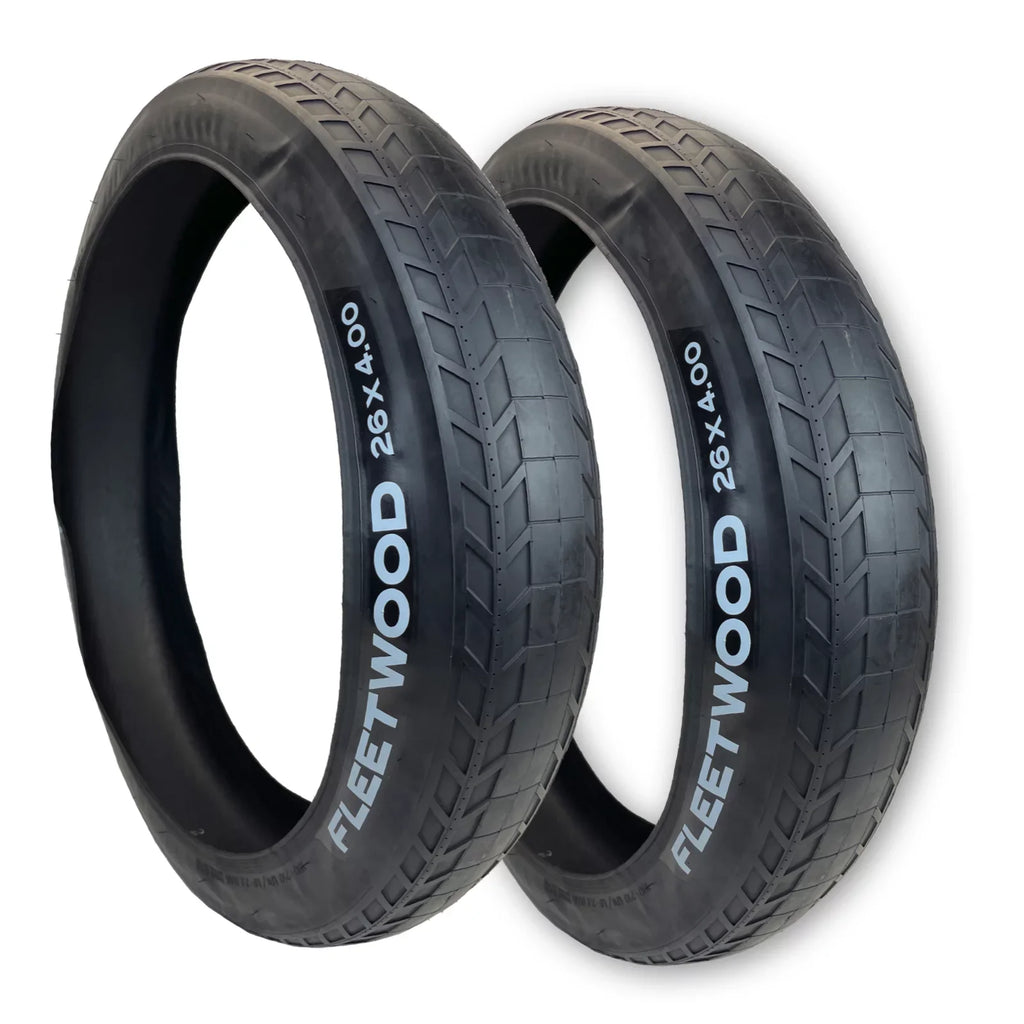 Tires 26x4.0 Beads Street 24x4 Duro Two Folding Bike Semi-Slick Fleetwood with