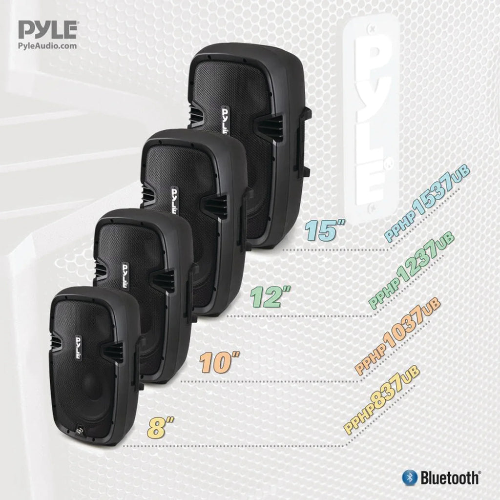 Portable 600W System Bluetooth? Pro Speaker Pyle PPHP1537UB RMS