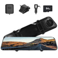 Cars Cam Camera Dash Cars Mirror Dual 4K WiFi Camera Camera Cam Built-in Smart Dashcam,Dash Rear Rear Rear Rearview 12" Rear 12 Shinysix Cam Dual Mirror 4K Inch Support Camera Built-in Mirror