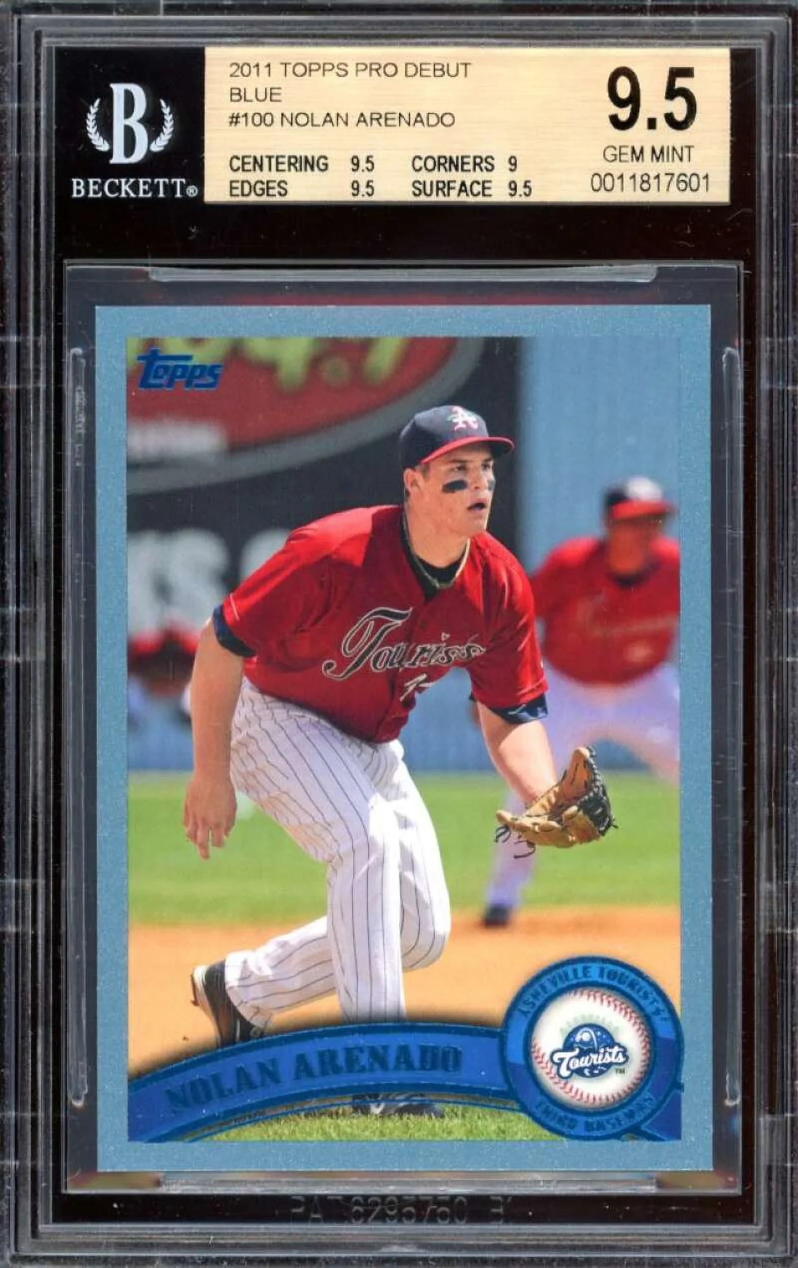 Nolan #100 Card 9.5 9.5) Pro 9.5 BGS Topps (9.5 Arenado Debut 9 2011 Rookie Blue