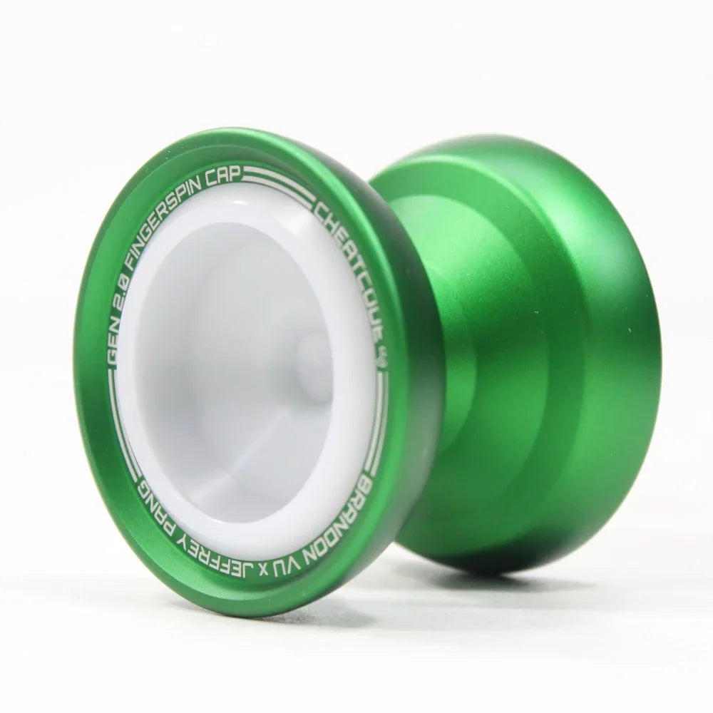 Fingerspin Pang YoYo Ultimate Jeffrey - (Green) x Brandon CHEATCODE Yo-Yo The Vu