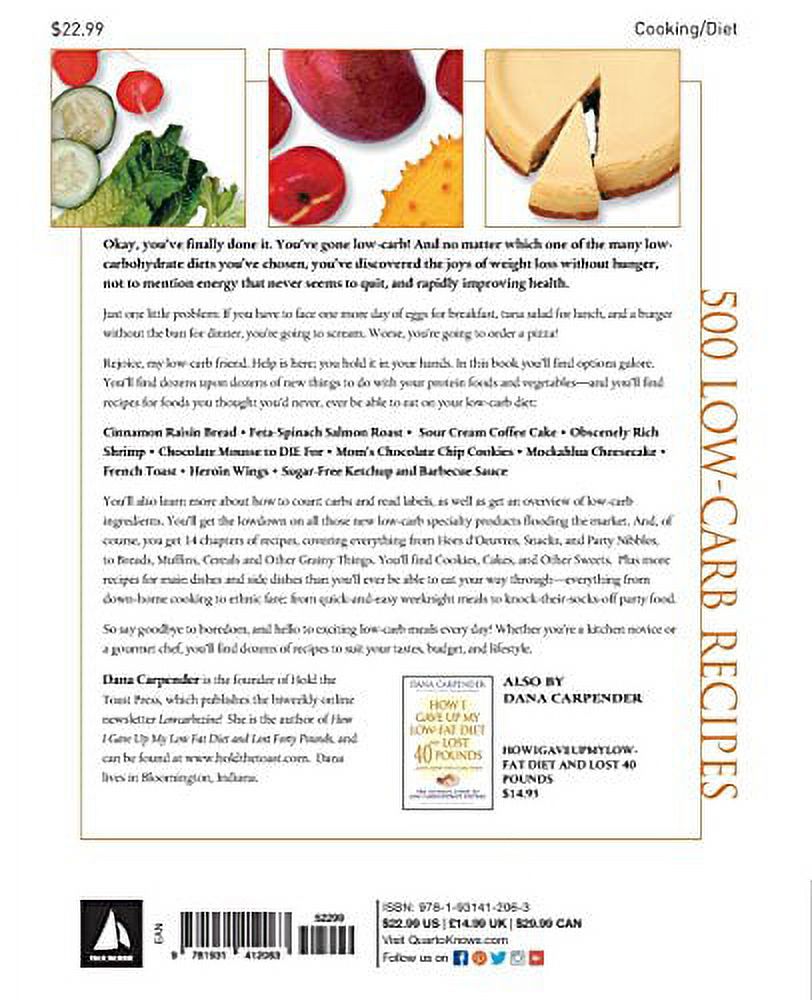 the from 500 That Recipes: Dana Will Family Recipes, [Paperback] Whole Carpender, Low-Carb Love 500 to Snacks Dessert,