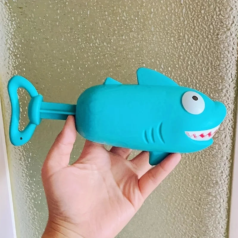 Water Water Gun Shark Cartoon beach sea Splashing and Toy Gun Gun Beach 1pc Bath Toy Pull-out accessories Water