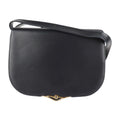 CARTIER 2WAY sapphire Cartier calf Pre-Owned bag shoulder dark clutch (Good) line leather navy