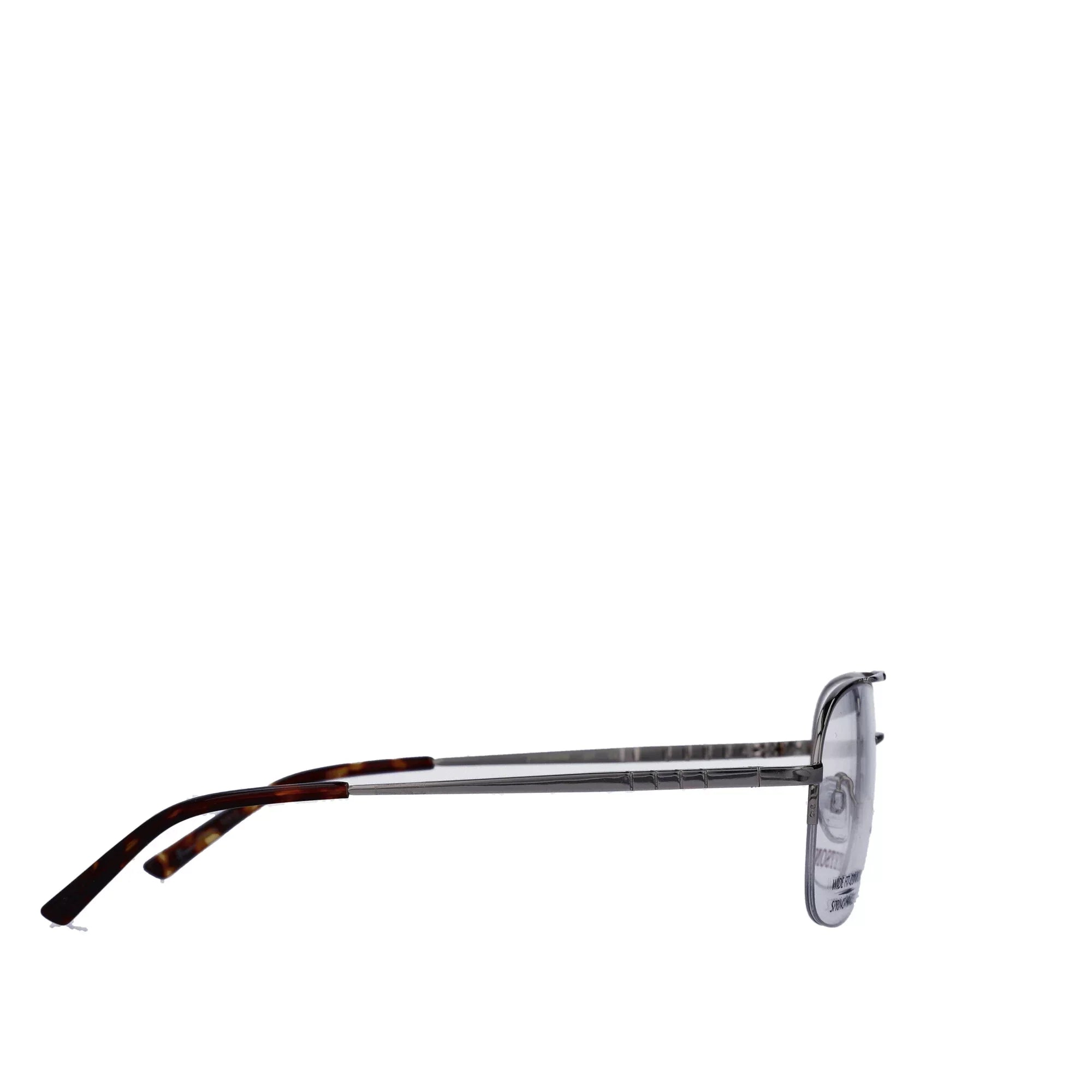 Eyeglasses, Case ST 59-18-150, XL31, Square Gold, with Stetson Men's