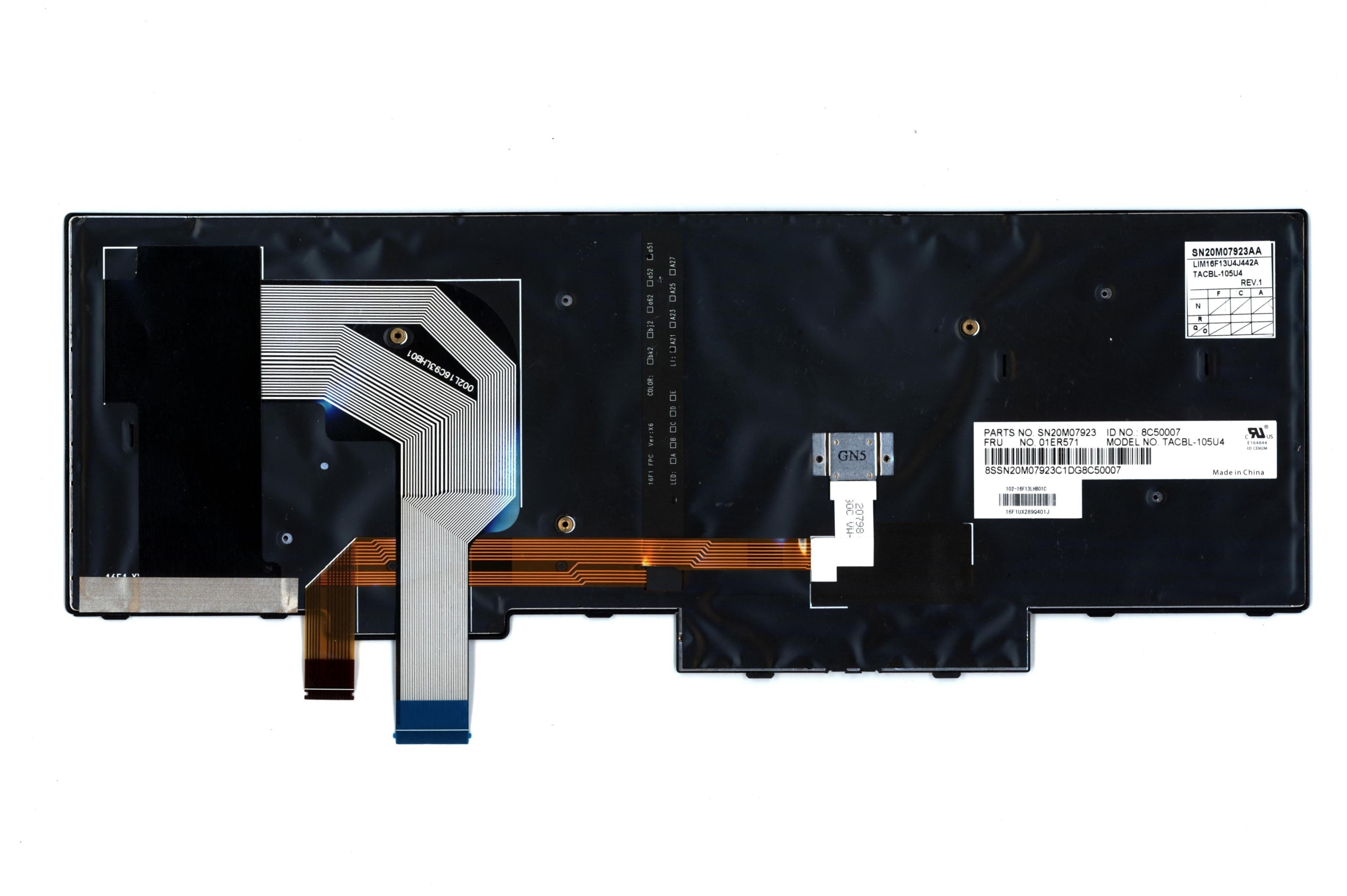New SN20M07964 01ER612 Keyboard Backlit P51s T570 Lenovo Genuine ThinkPad