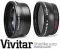 D5300 Nikon 2Pc Set Hi-Definition For Lens Lens Kit Angle Wide (52mm & Telephoto D3300 Compatible)