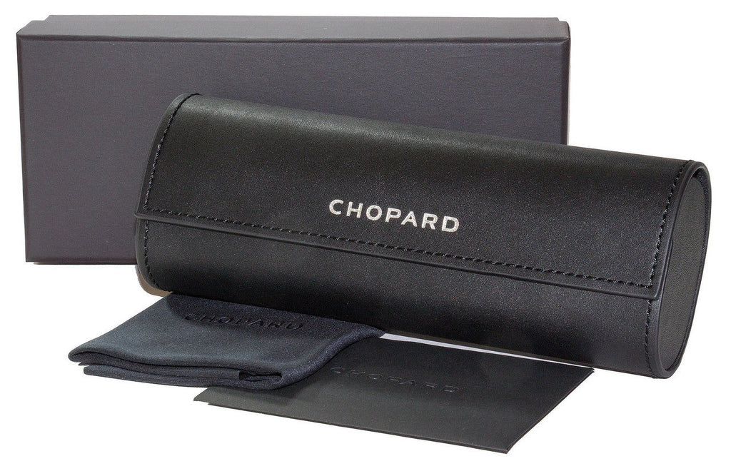 Eyeglasses VCHF55 Women's 08FF Chopard Frame Gold Grey Metal Shiny