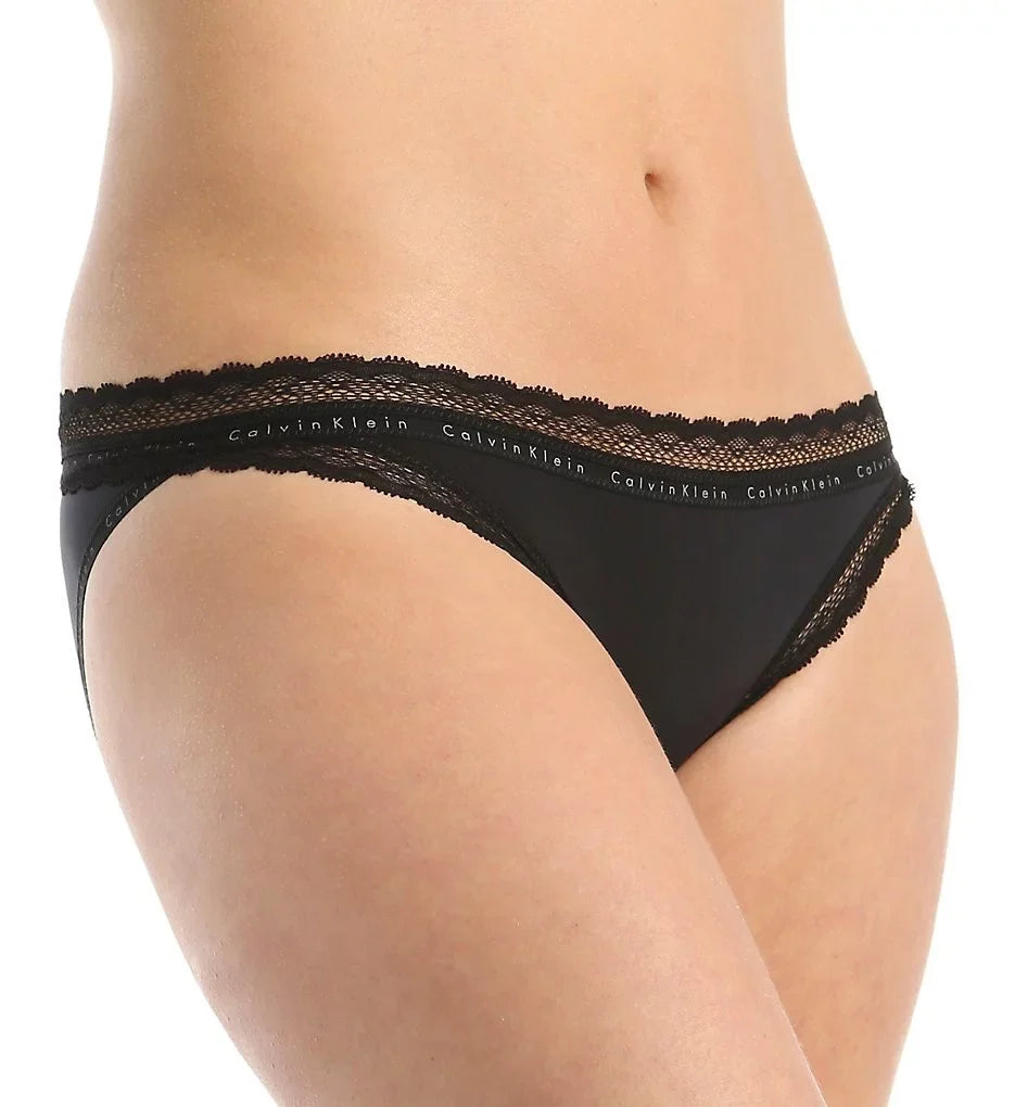 Panty Bikini L) Signature QF1422 Calvin (Black Klein