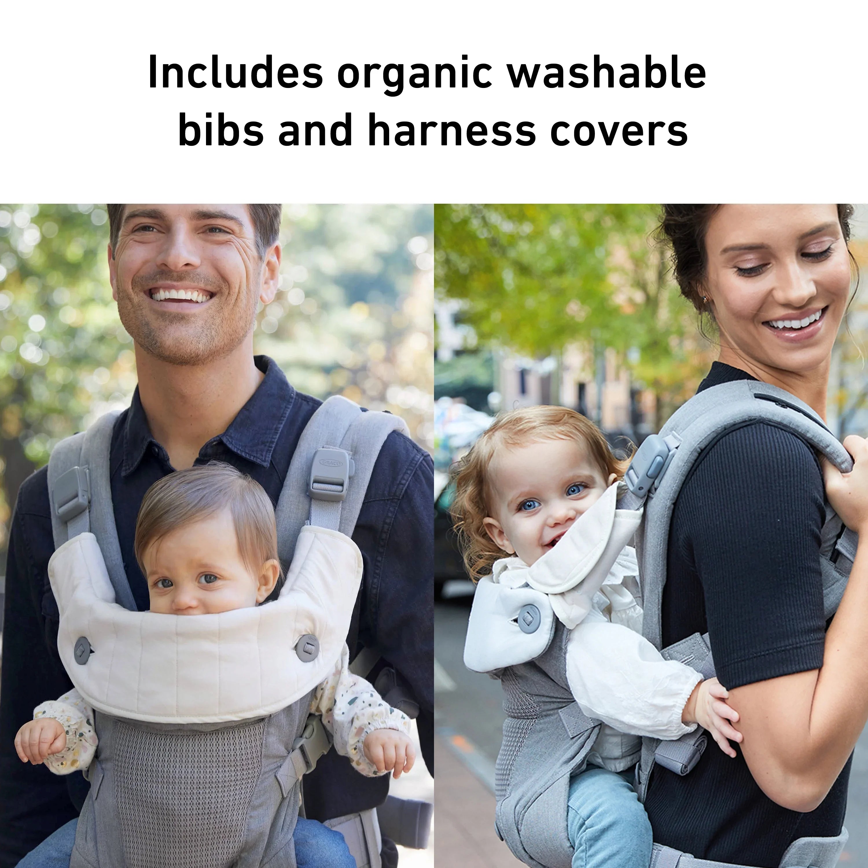 Carrier, Cradle Mineral 4-in-1 Graco Baby Gray Me