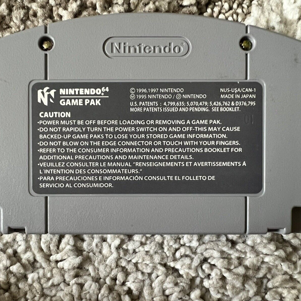 64, Cartridge N64 2000) ( Tested 64 Cond StarCraft Excellent Authentic
