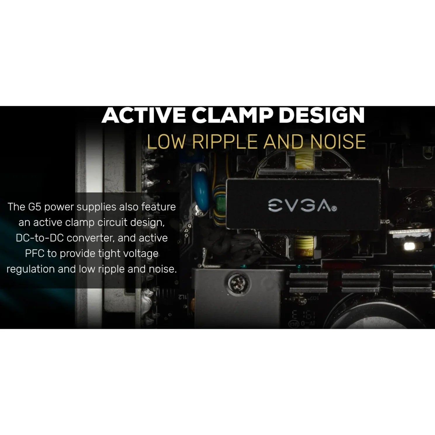 Eco Mode EVGA Includes 80 Power 10 Warranty, Gold ON 650 Fan, Size, 650W, 150mm Plus Tester, Fully G5, Compact FDB Year Modular, SuperNOVA with Power Supply Self 220-G5-0650-X1