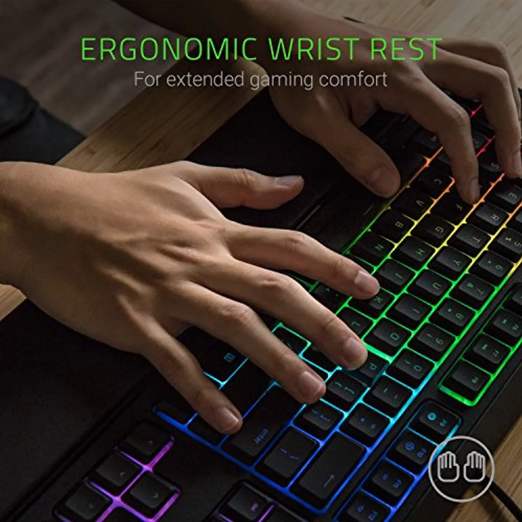 Rest Rgb Keyboard: Functionality Chroma Key Plush Razer Mechanical Customizable Chroma Programmable Ornata Backlit - Keys Wrist Gaming Macro - Lighting Individually - Switches Detachable Hybrid -
