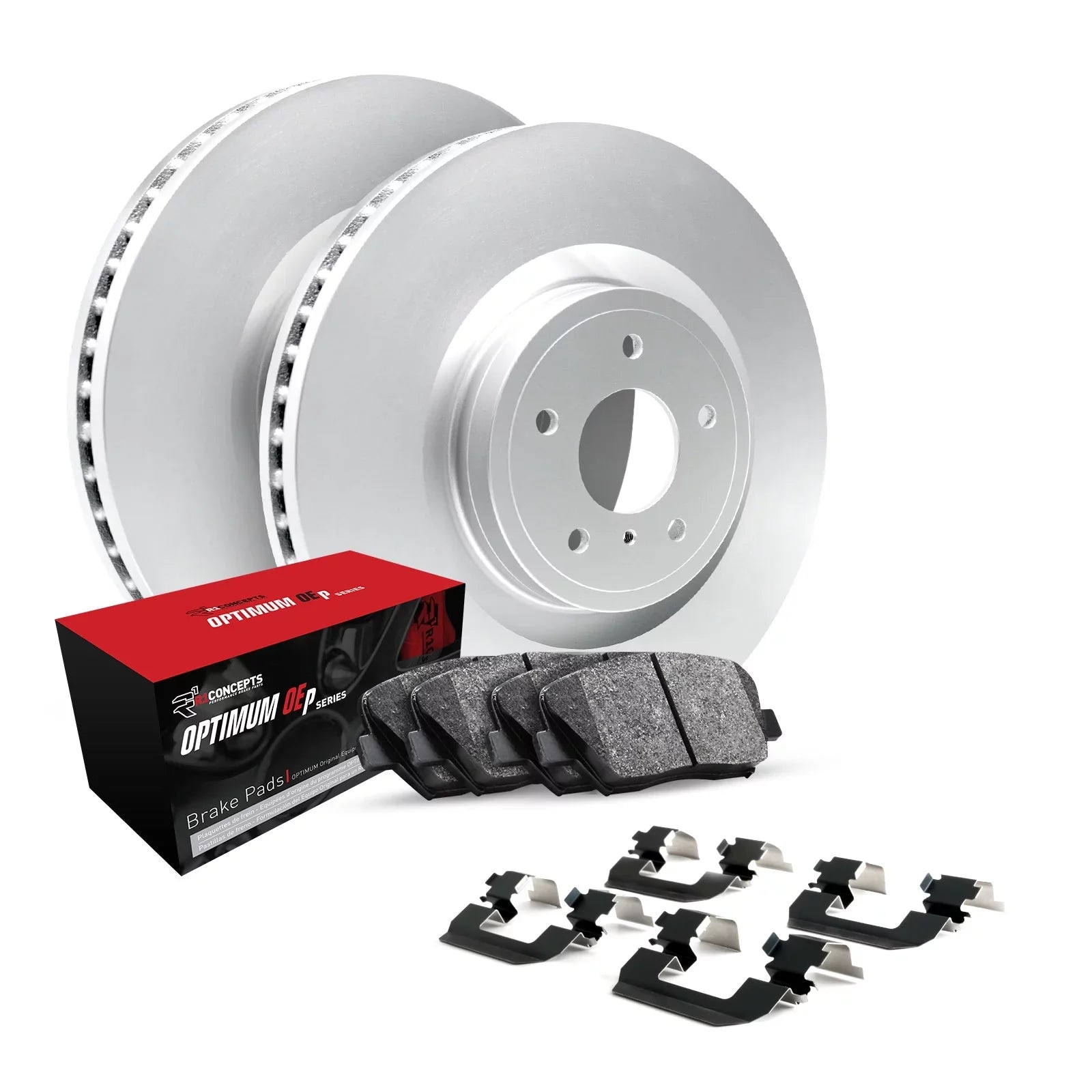 Rotors Rotors Pads Rear OEp |Rear Brake R1 WJUN1-73006 Kit and Brake Rotors and Optimum and Pads| Brakes Concepts Brake Pads|