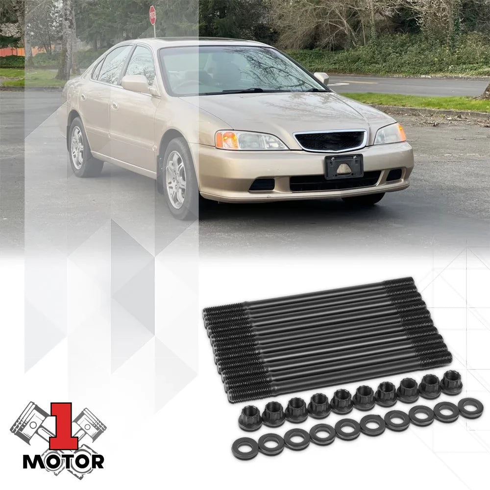 12-point Front Cylinder GSR/Type Nuts Integra for B18C1/B18C5 Head 94-01 R Stud