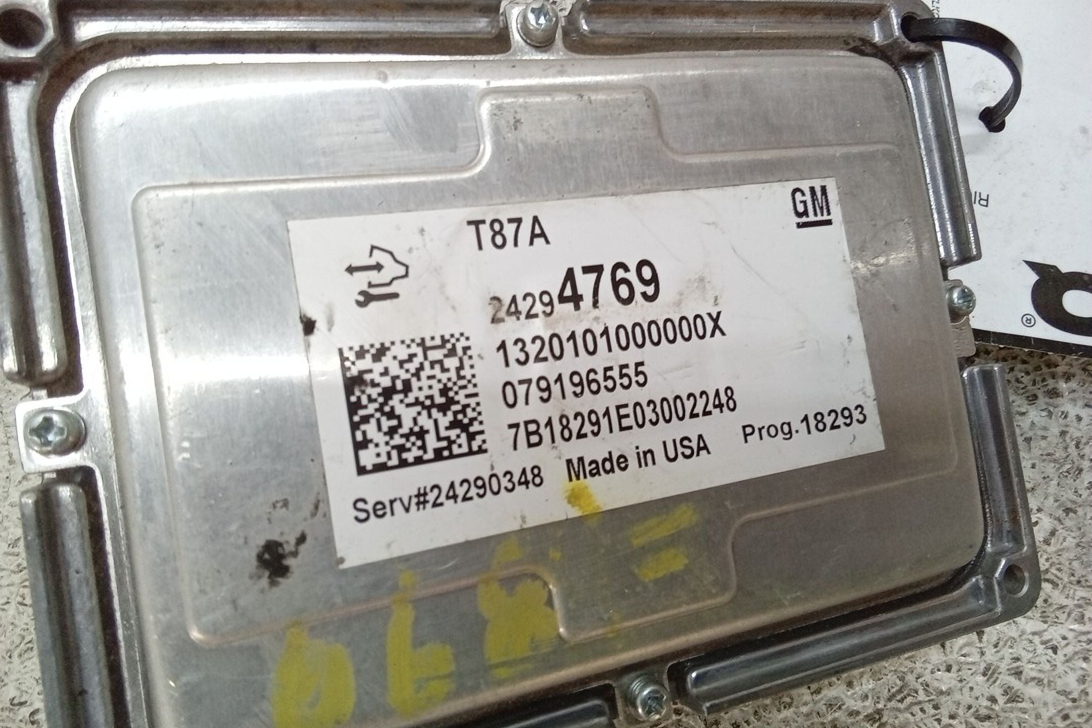 Pre-Owned Control Module Express 2019 2500 (Good) Chevrolet Van OEM Transmission 24294769