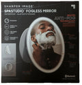 Sharper Bluetooth Mirror Shower Fogless LED Speaker and Image