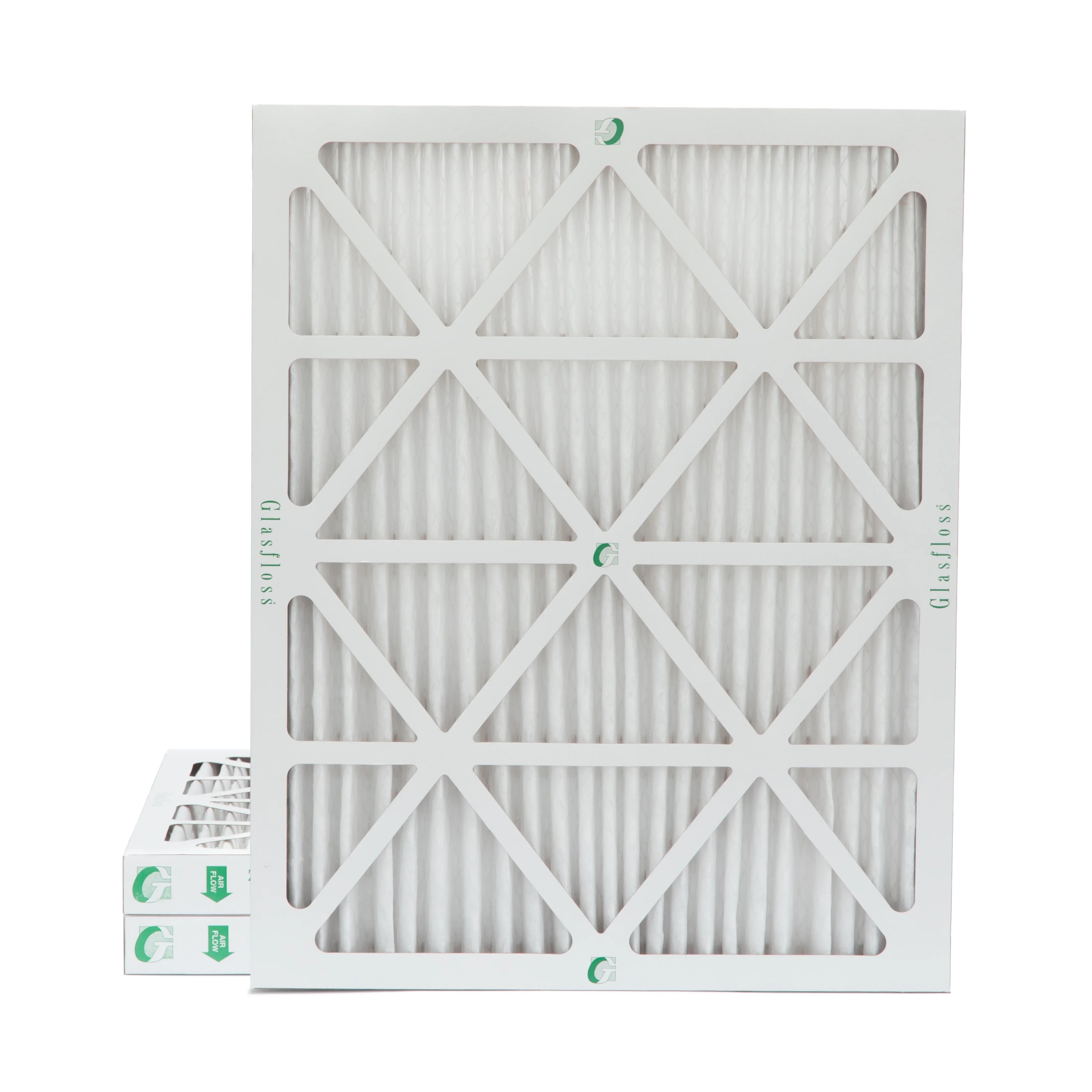 x x Filters 1-3/4 Glasfloss. Size: MERV 2" Inch by Air 3 of Pleated 18x20x2 13 17-1/2 19-1/2 Pack Actual