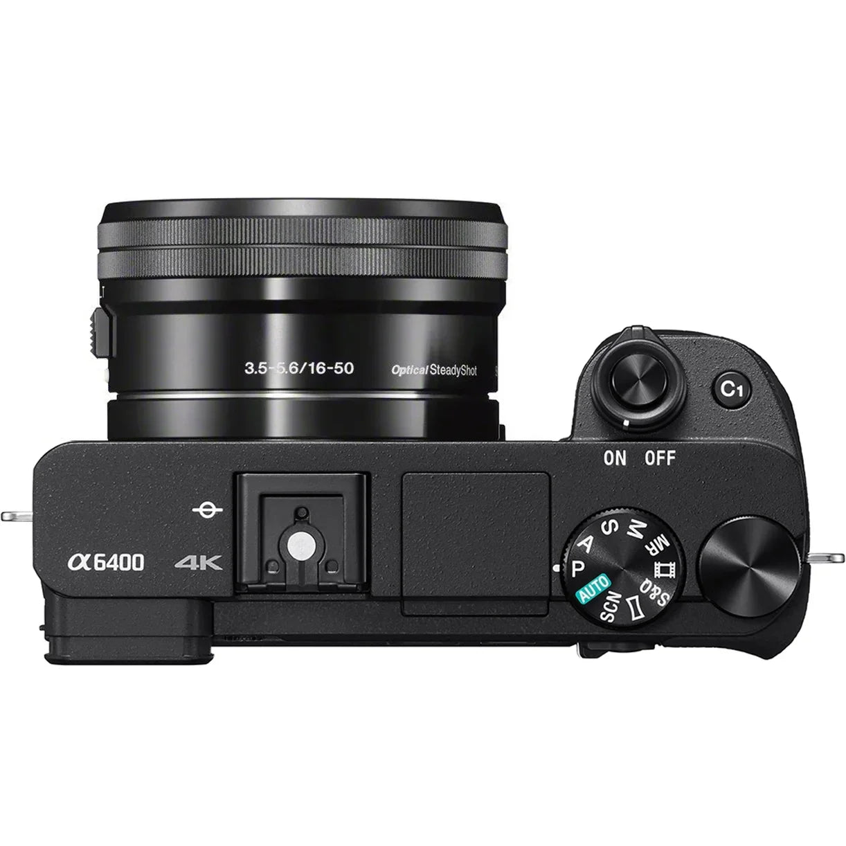 Editing Lens Camera Filter OSS with 0.43x Kit Telephoto + a6400 and Wide Sony f/3.5-5.6 Deco (Black) Gear ILCE-6400L/B 2.2X Lens 4K Bundle Power Set Case & 16-50mm Battery Angle Extra Mirrorless