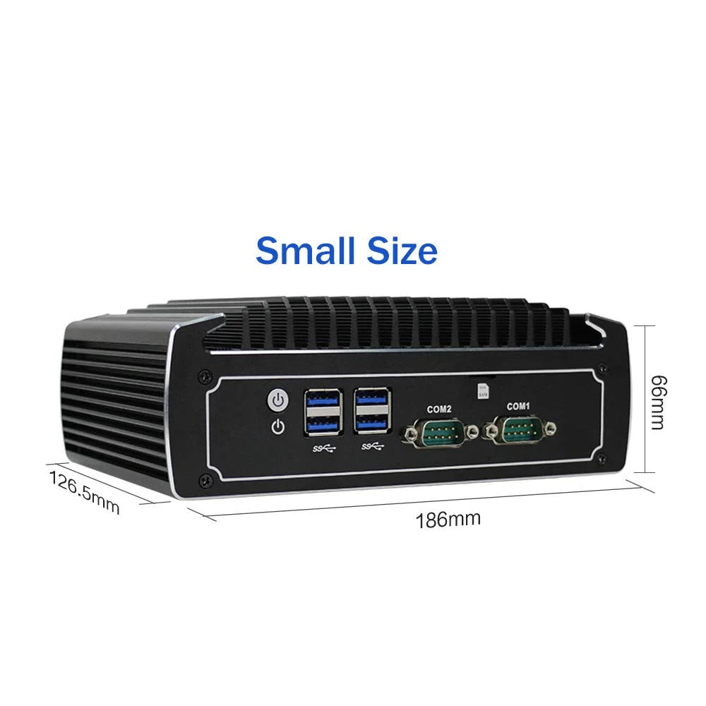 16GB 1TB PARTAKER Card Powerful COM, i5 DP, 10 Slot, HD, 4*USB3.0, Ram Gen, 4K SIM Nic, 4 Mini HDD, Mini Dual CPU, 8th Pro Industrial SSD Cores 2 Computer, PC, 8250U Core Windows Fanless 240GB
