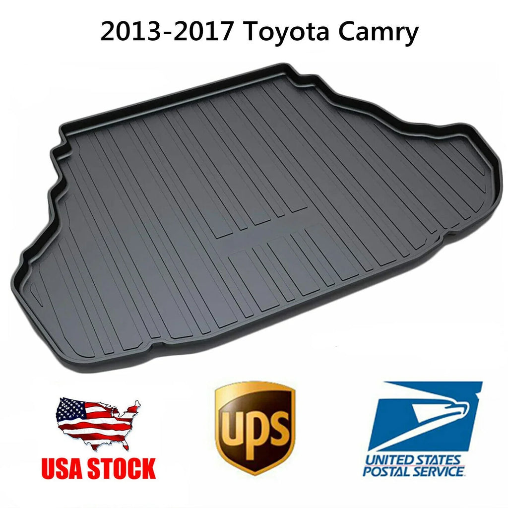 2013-2017 Carpets Cargo Toyota Trunk for Clean Easy Mats TPO Camry Liner to