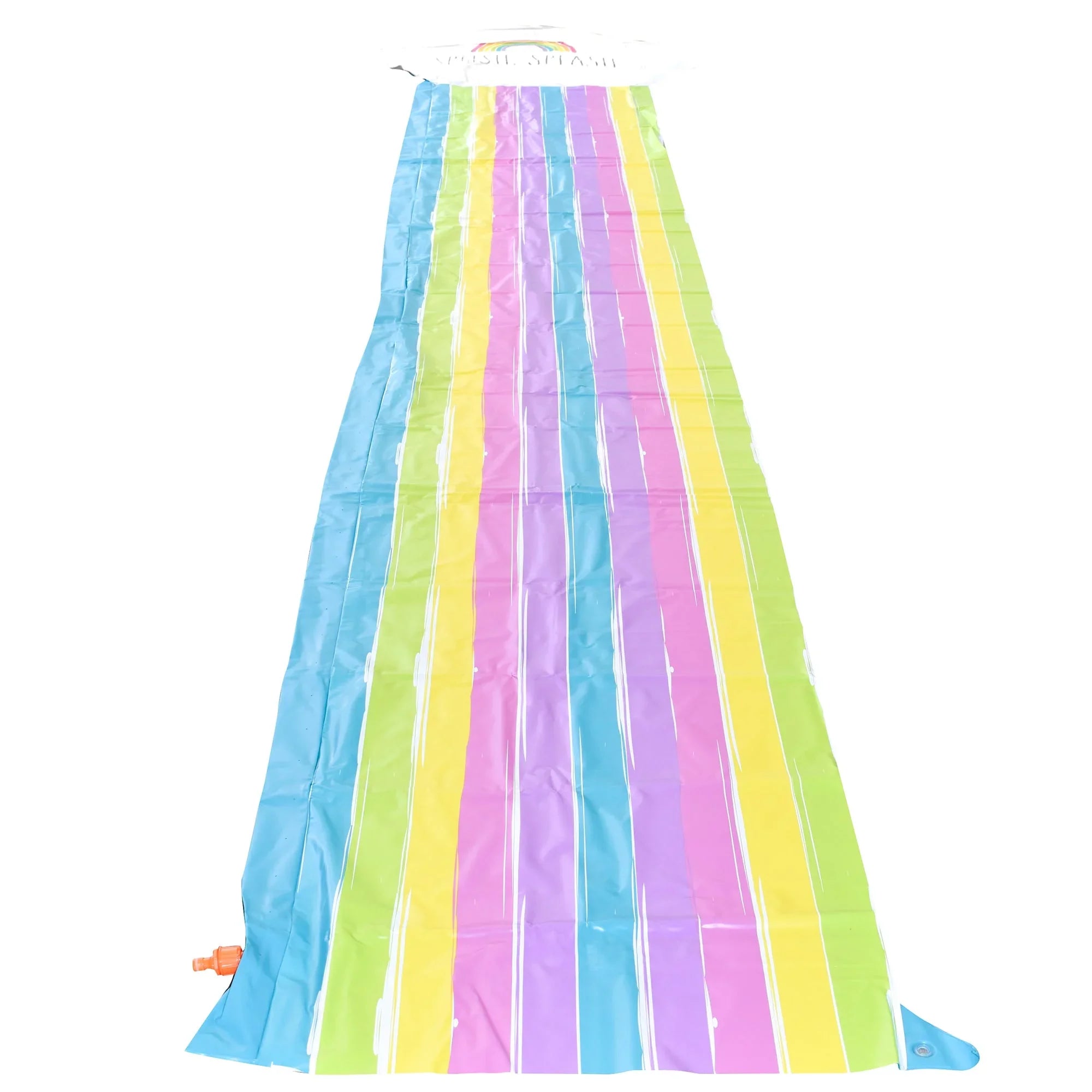 Foot Rae -16 Mat, 5+ & Float, CocoNut Sliding Sprinkler, Age Rainbow Dunn: Water Durable Slide Ride Slide Splash Splish