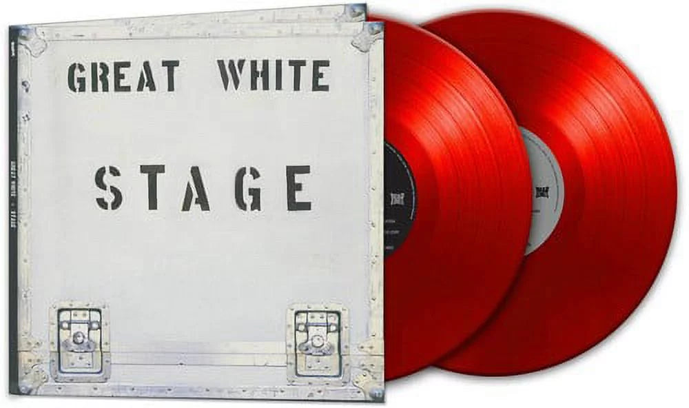 '- - - Great Red Vinyl White Stage