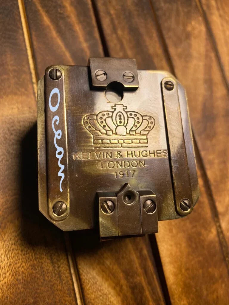 Brunton Hughes & Gift Brass Wedding, Kelvin Antique 1917 Compass Compass Baptism