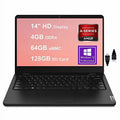 Lenovo SD Anti-Glare Graphic HDMI HDMI 14 14" Series 14W 3000 Win10 Black eMMC | | Ideapad 3015e Card Cable Business 128GB Laptop + Radeon Processor AMD 2 64GB DDR4 Pro 4GB HD | Display AMD | Gen