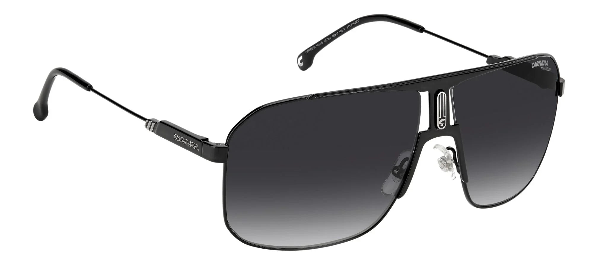 Sunglasses 1043/S CARRERA Navigator Men's 65 Carrera Grey Polarized 0807/WJ