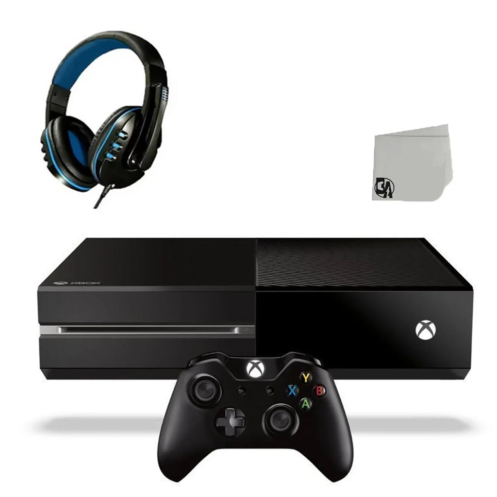 Microsoft Black With BOLT Console Gaming 500GB Headset Original AXTION Xbox One Used Bundle