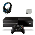 Microsoft Black With BOLT Console Gaming 500GB Headset Original AXTION Xbox One Used Bundle