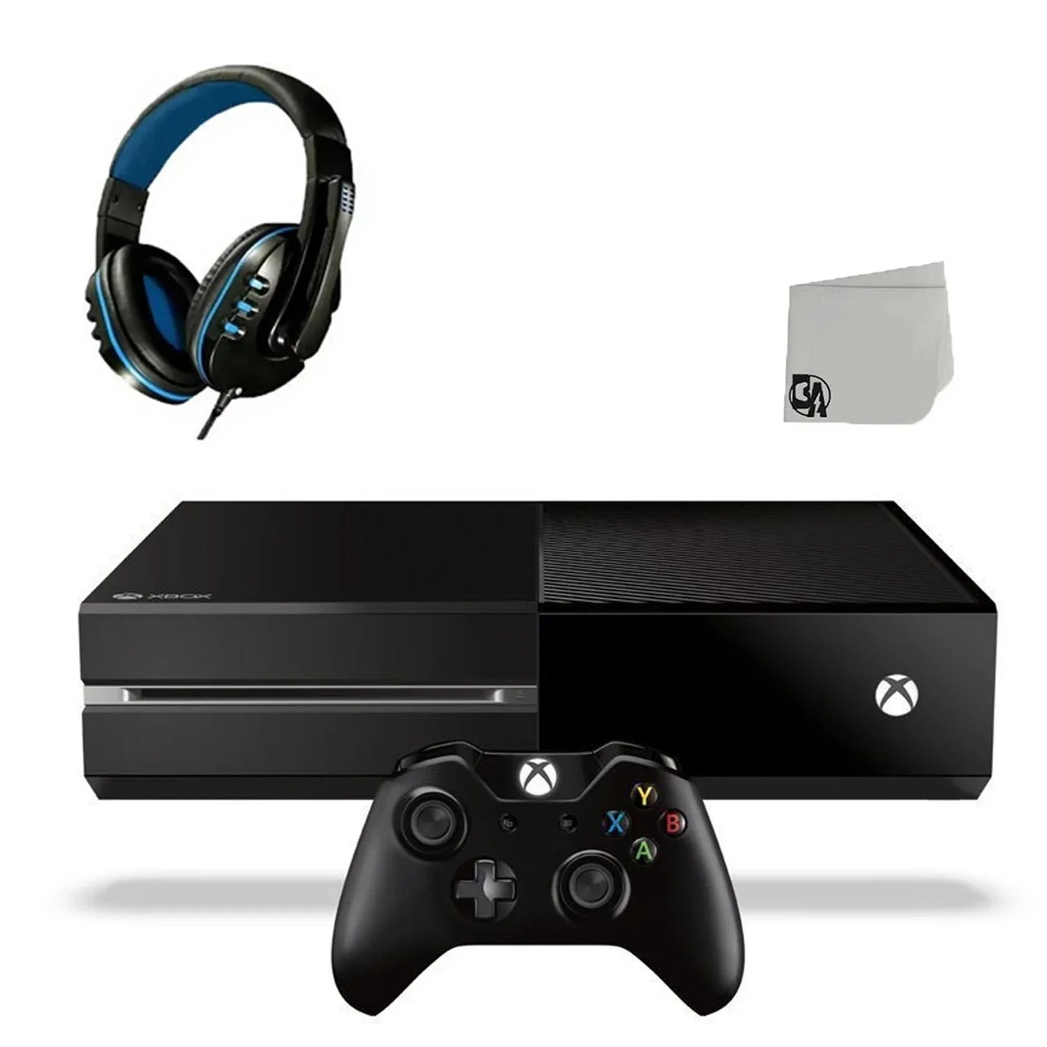 Microsoft Black With BOLT Console Gaming 500GB Headset Original AXTION Xbox One Used Bundle