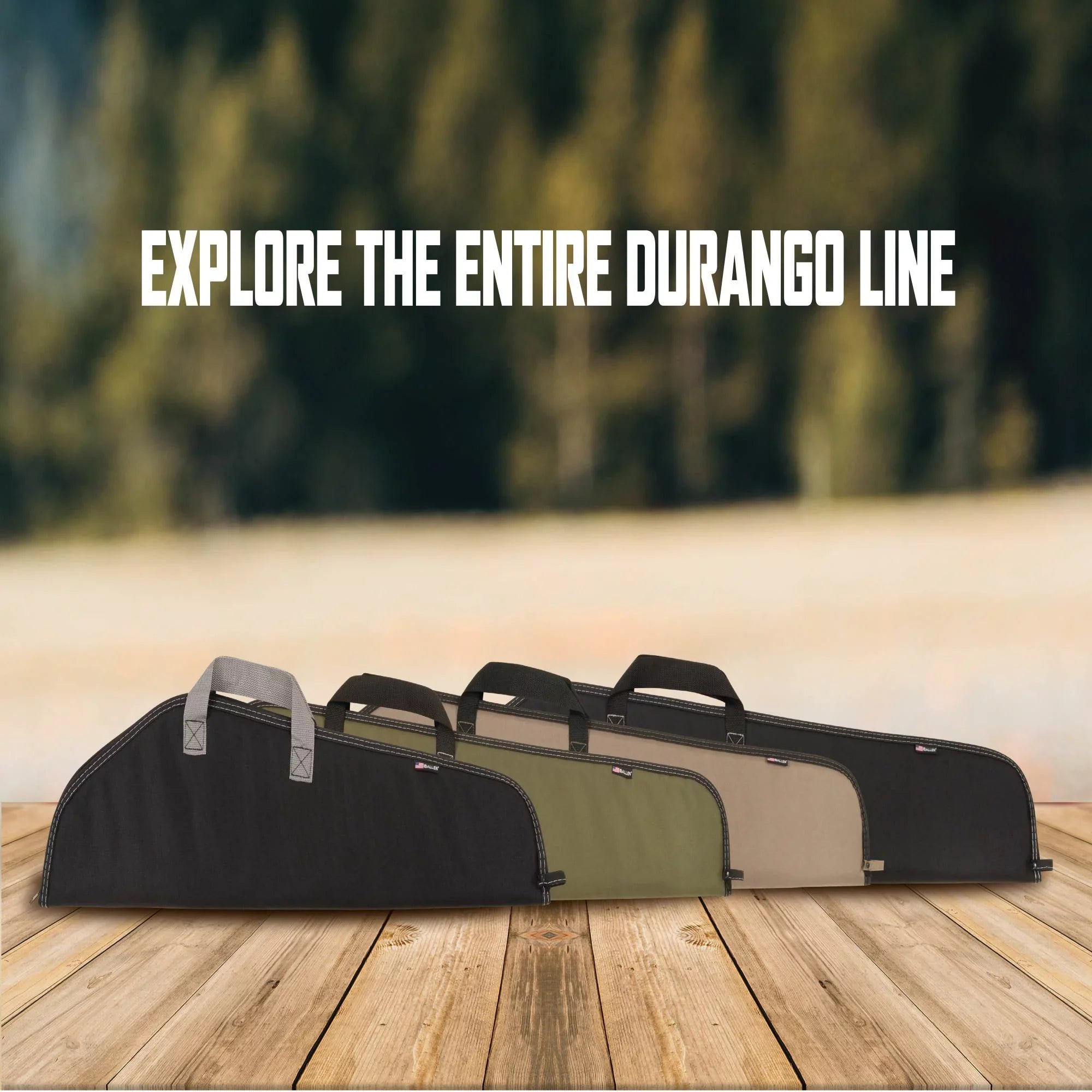 Allen Firearm Handgun Case, Durango Case, Company 601-32 Polyester, Multi-Color Gun 32"