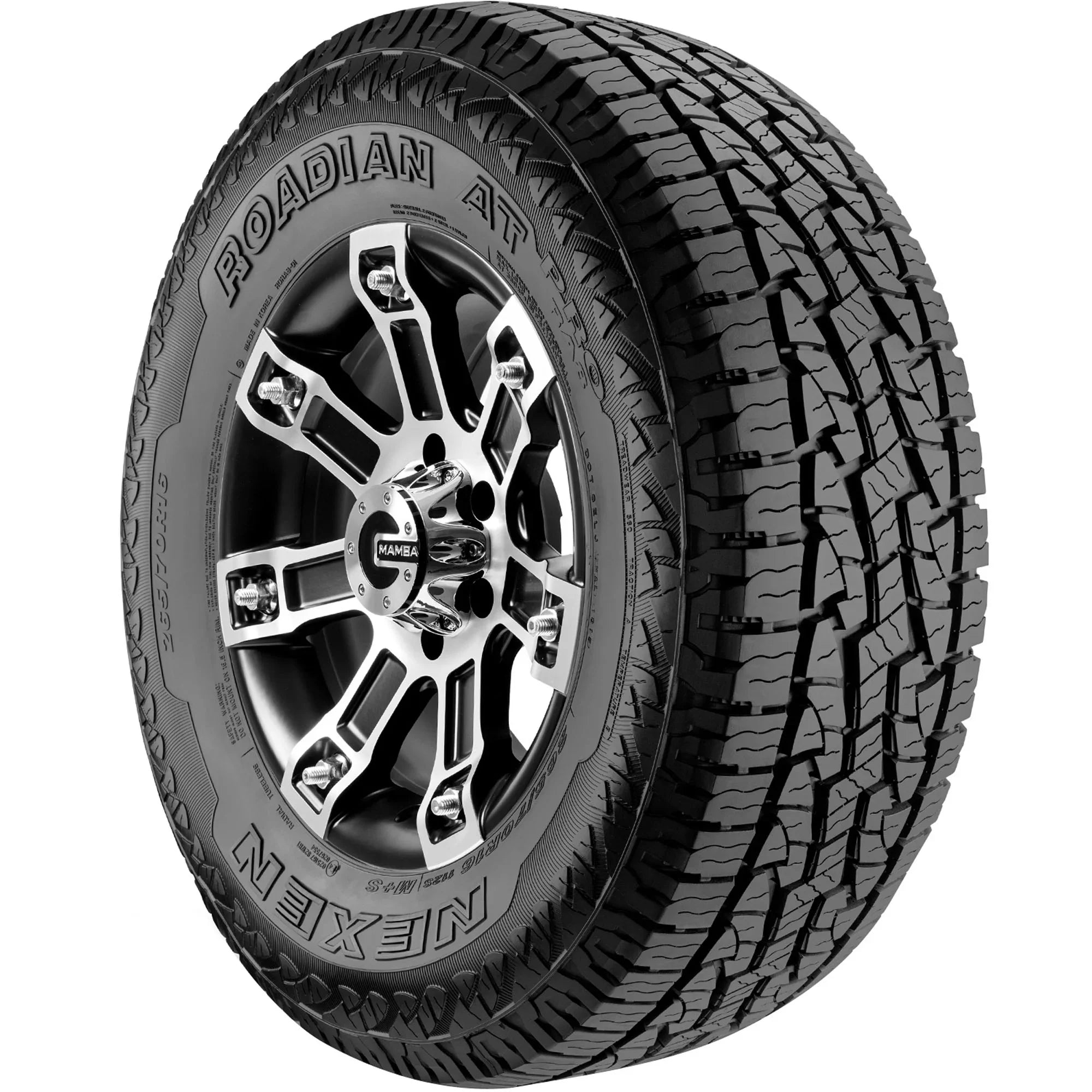 All RA8 AT E Terrain LT265/70R18 124/121S Pro SUV/Crossover Tire Nexen Roadian