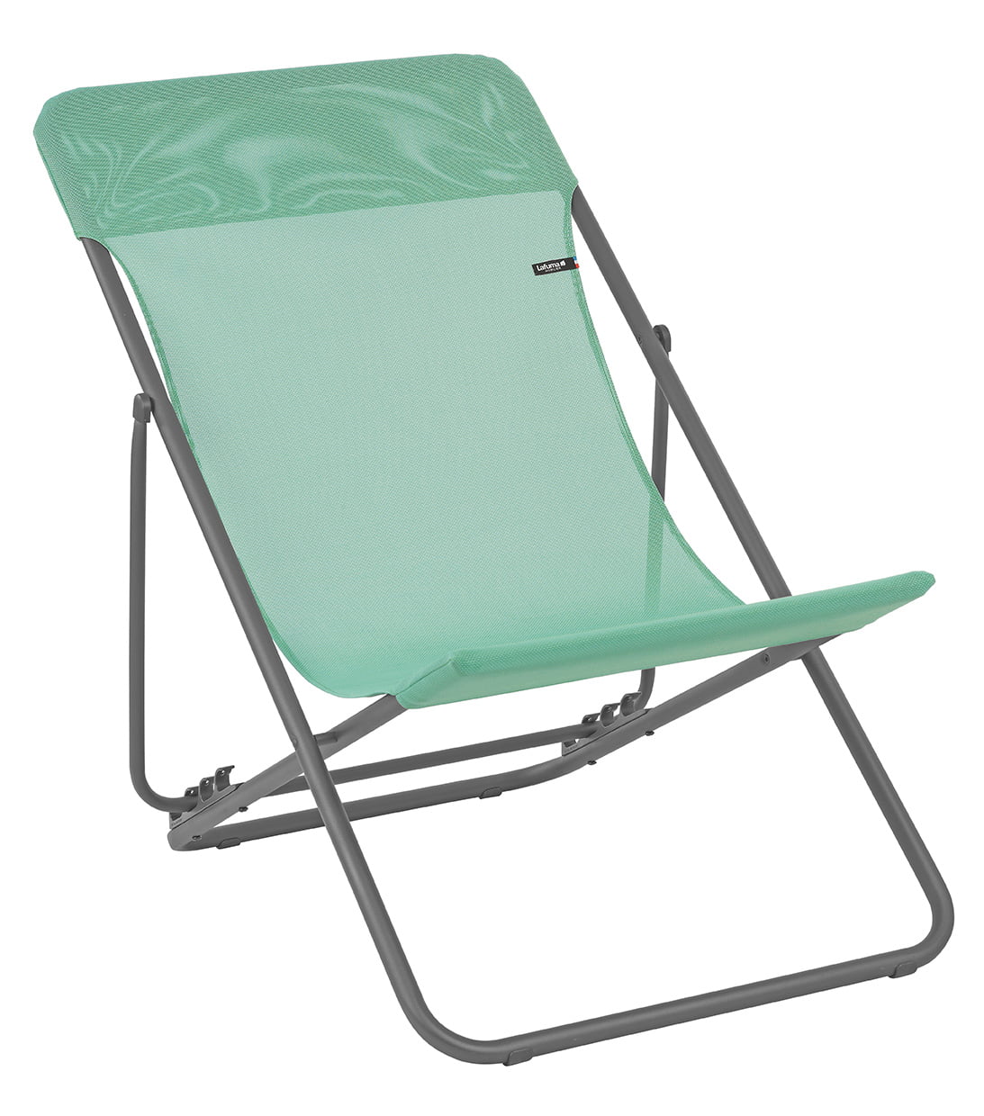 Frame Basalt 2 Chair of Set Menthol - Sling - - Steel Fabric Folding