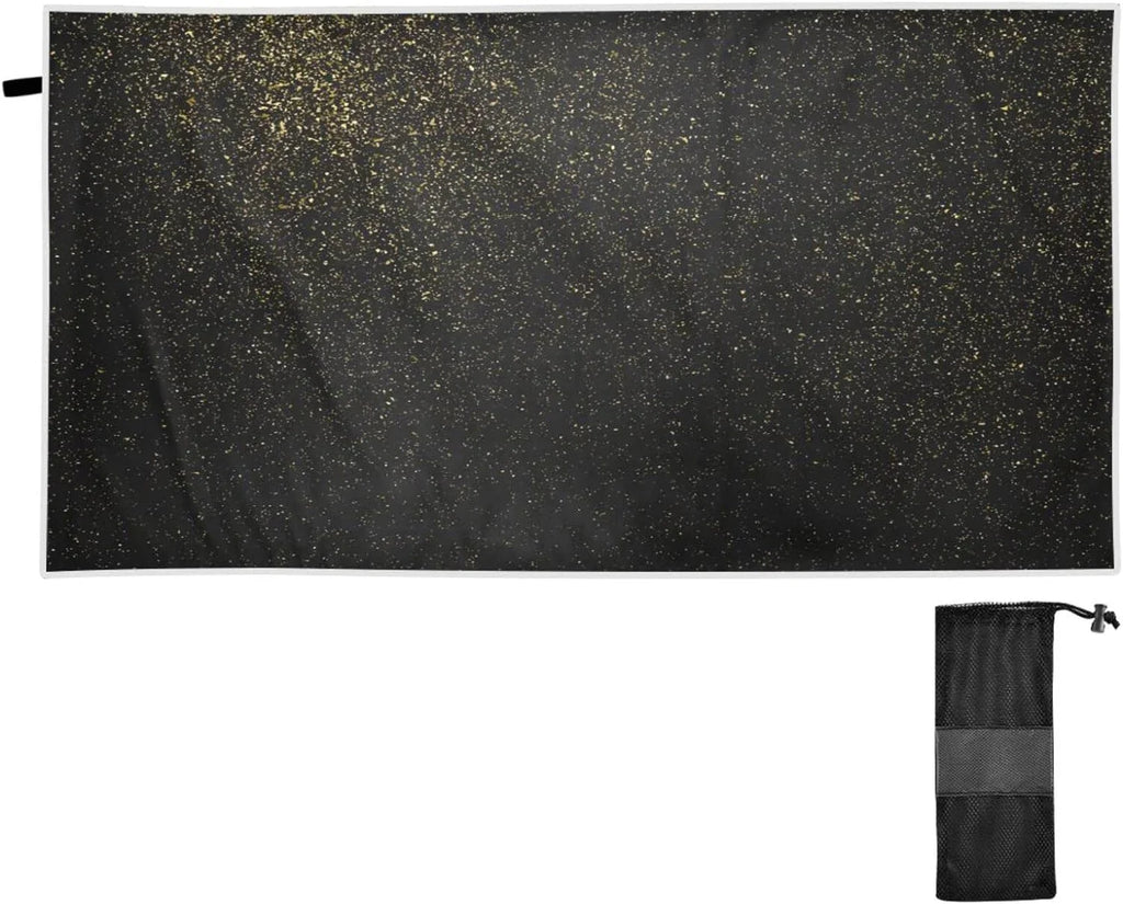 Towel Compact Dry Lightweight Swimming Beach Super Towels Quick - Holiday£¨72£© Camping Glitter Bestwell for Travel Oversized - Texture Absorbent Towel