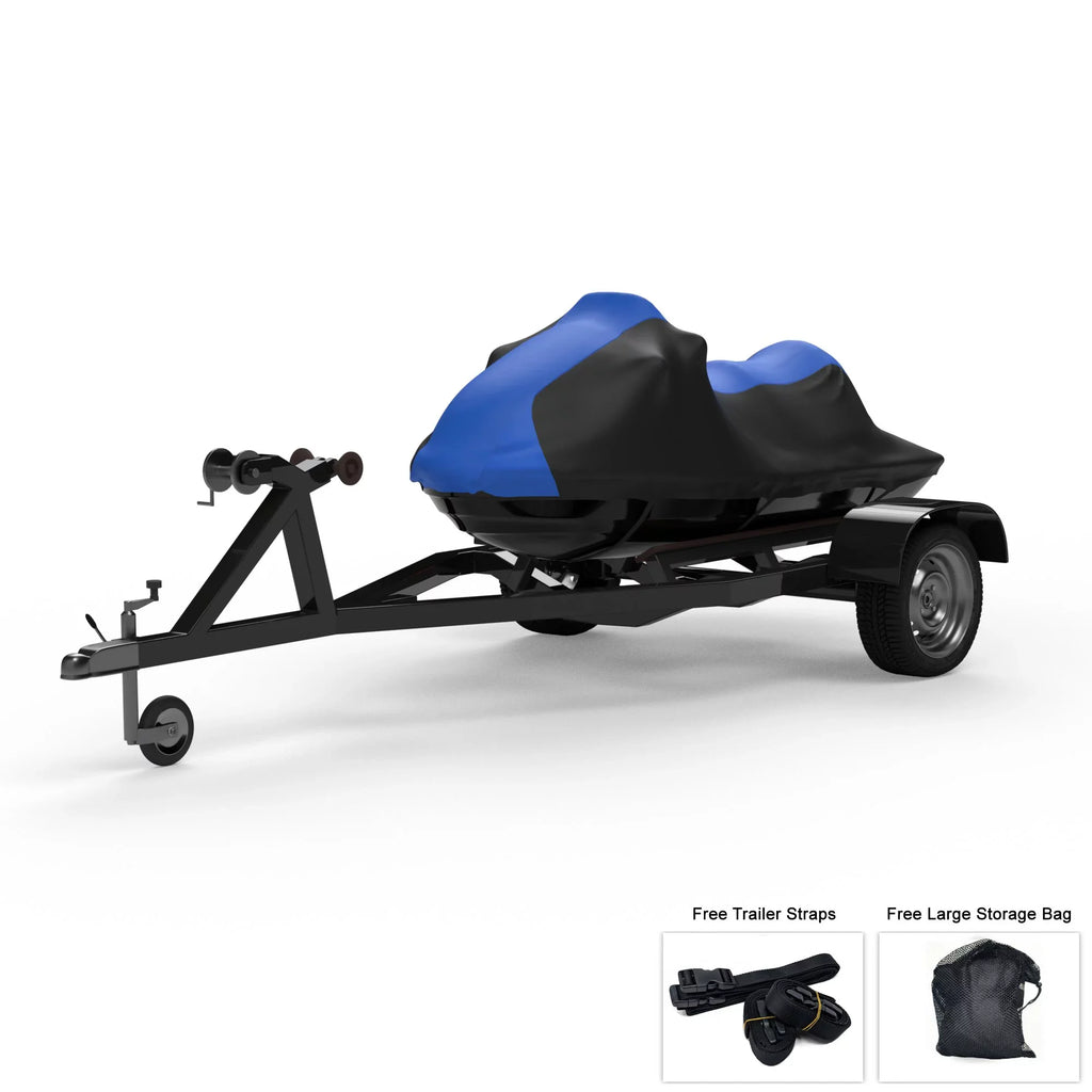 And Bag Weatherproof Includes Jet And For Storage Ski Trailer - - Rain, / Color from Straps - More! Runner 2008-2011 Wave All Weather YAMAHA Protects Black Cover Trailerable SHO Sun, - FX BLUE