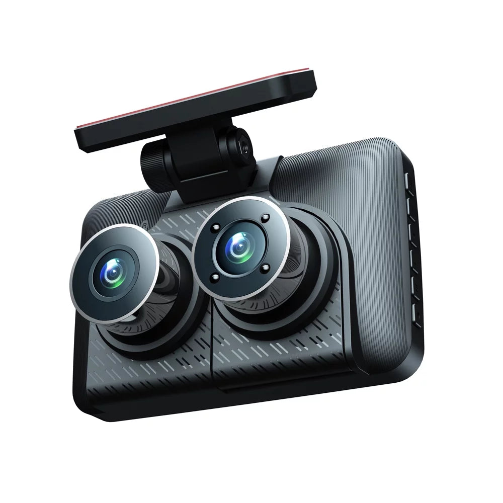 Rearview 4in Car Cameras Ametoys Recording Angle Mirror Safety Clear Car Recorder 3 Auto Wide Driving Recorder Dash Car Video Cam