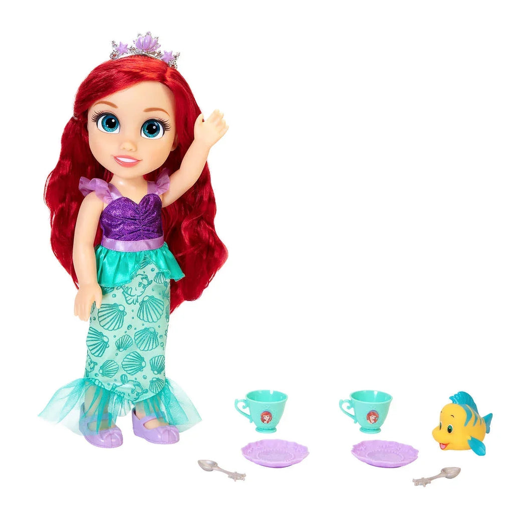 Ith And Doll Tea Ariel Disney W Princess Flounder Time