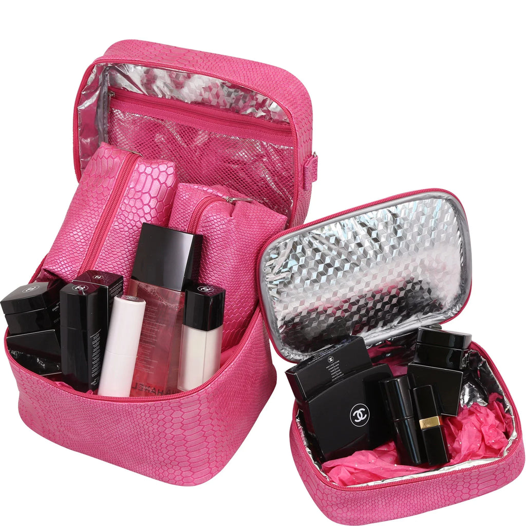 7220-HT Picnic Insulated Bag, One Houndstooth Mojito-Four In Cosmetics Gift
