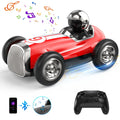 Kids Gifts, Fast Mode Trucks Girls Stunt Control Boys 2 RC 2.4GHz for RC for Car Toys Car with Wireless Remote Speed AUOSHI RC Bluetooth Music Car Red Speaker