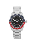 Heritage Watch GMT Black Bay 79830RB New Steel Dial Tudor Black Automatic Men