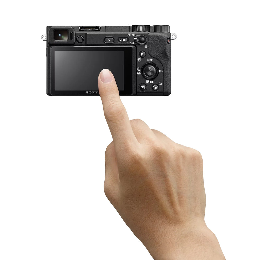 Editing Lens Camera Filter OSS with 0.43x Kit Telephoto + a6400 and Wide Sony f/3.5-5.6 Deco (Black) Gear ILCE-6400L/B 2.2X Lens 4K Bundle Power Set Case & 16-50mm Battery Angle Extra Mirrorless
