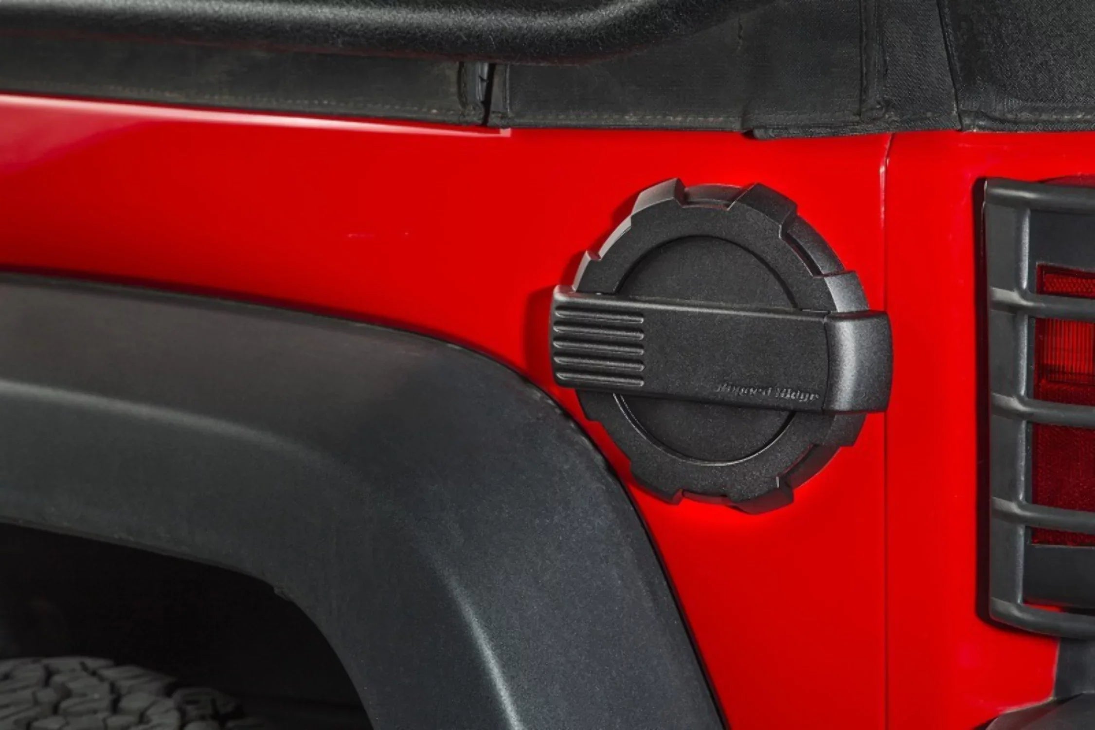 Cap 2008, Door, Gas JK Jeep 11425.12 by Unlimited Compatible Non-Lock, 2015-2018 Jeep RealTruck with Wrangler Elite | Select: Rugged Ridge Wrangler Black; 2007-2018