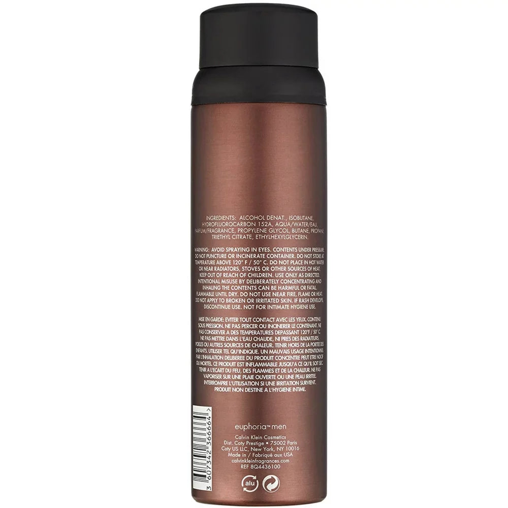 All Over oz 2) (Pack Euphoria Spray Klein Calvin 5.4 of Body