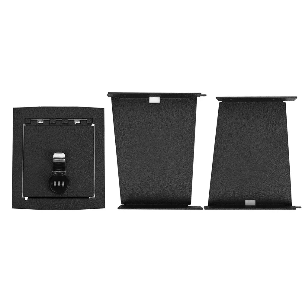 Coating Password, Box Bronco Steel Center for Anti-rust 3-Digit Carbon Safe Console Black 2Door/4Door for Ford with 2021-2022, ALLTIMES